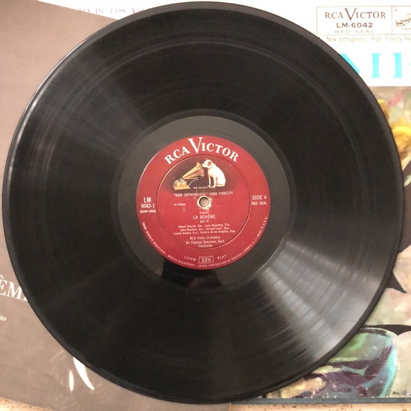 ***Free*** Puccini La Boheme Double Vinyl Lp Set - Picture 14 of 15